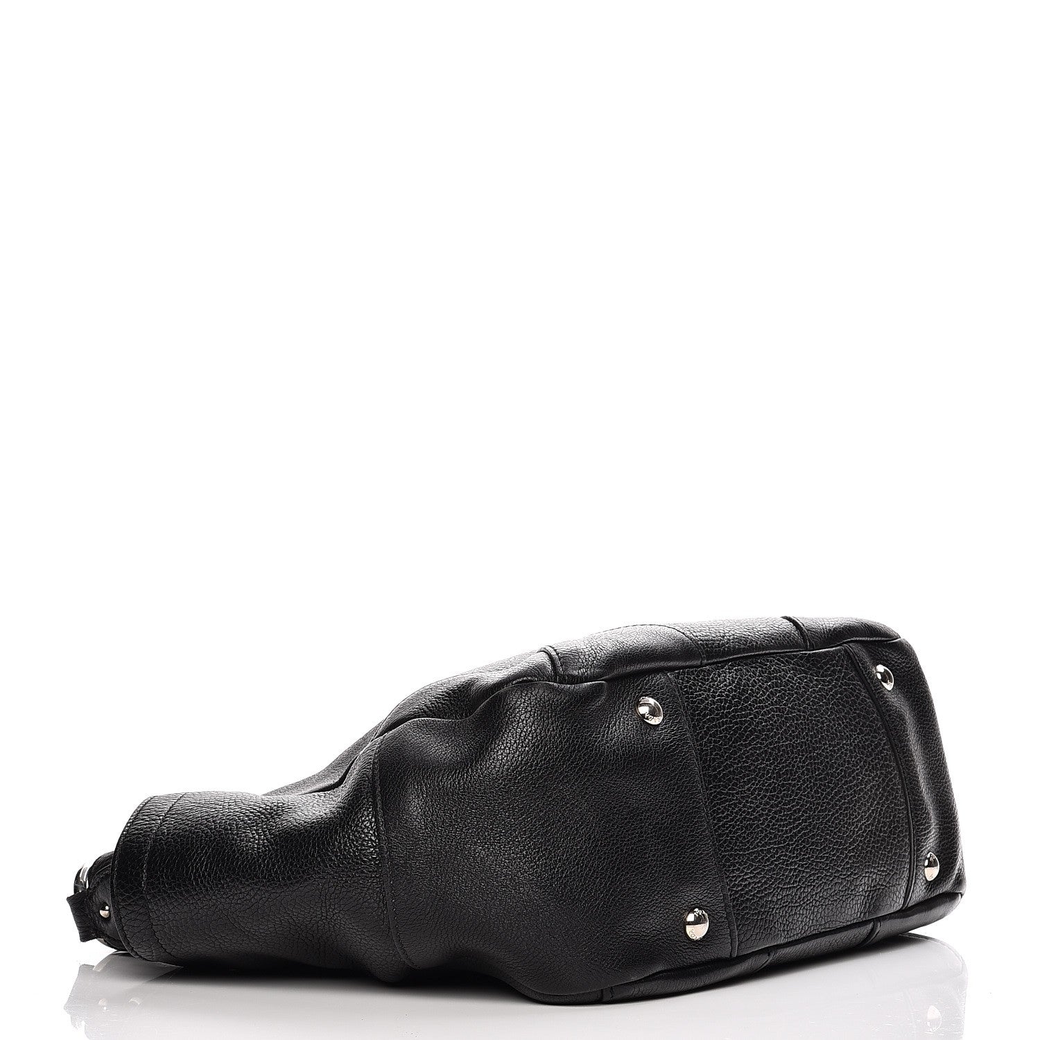Prada Vitello Daino Side Pocket Hobo Nero Black 4 of 17