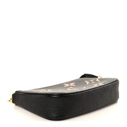 Louis Vuitton Empreinte Monogram Giant Mini Pochette Accessories Black 4 of 9
