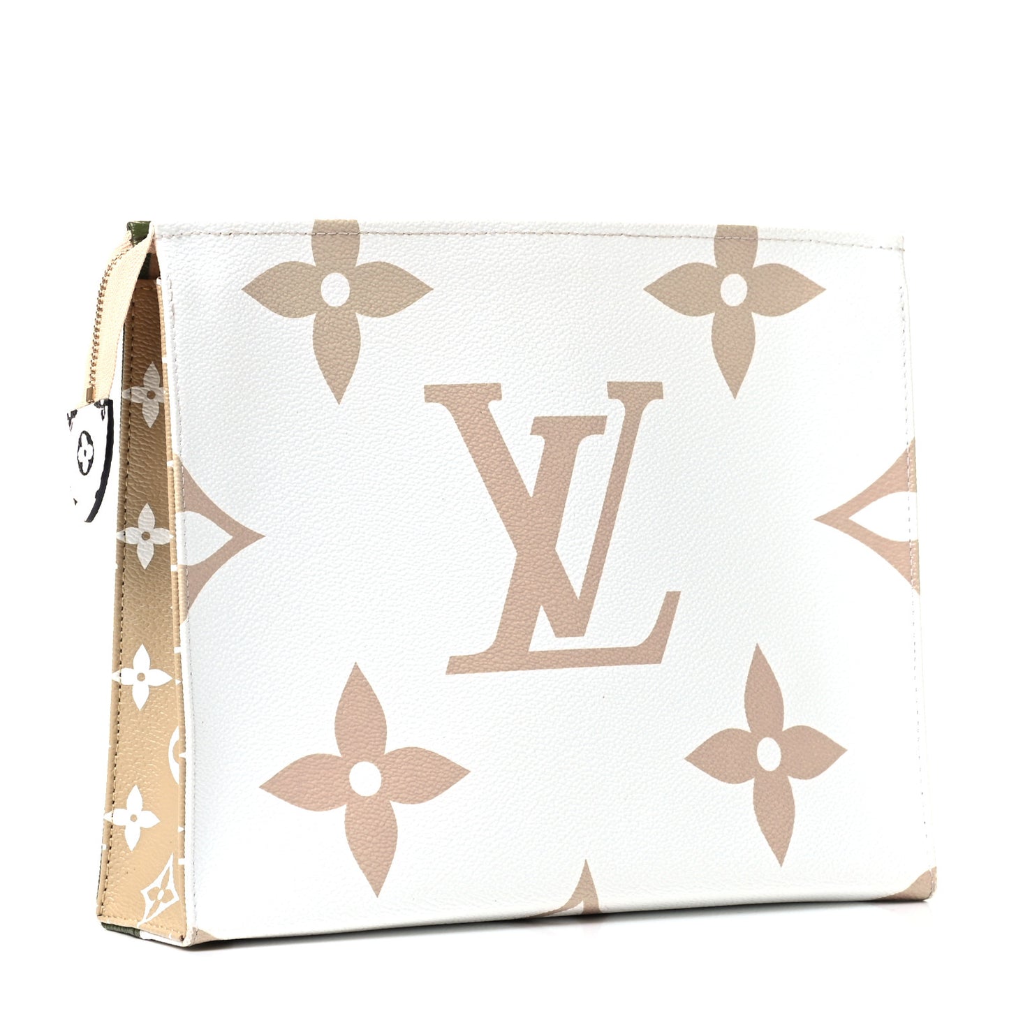 Monogram Giant Toiletry Pouch 26 Kaki