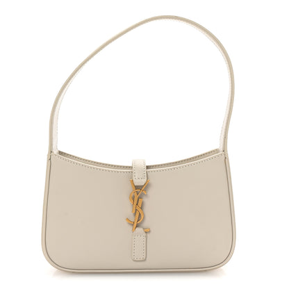 Saint Laurent Smooth Calfskin Le 5 A 7 Mini Hobo Dusty Grey 1 of 9
