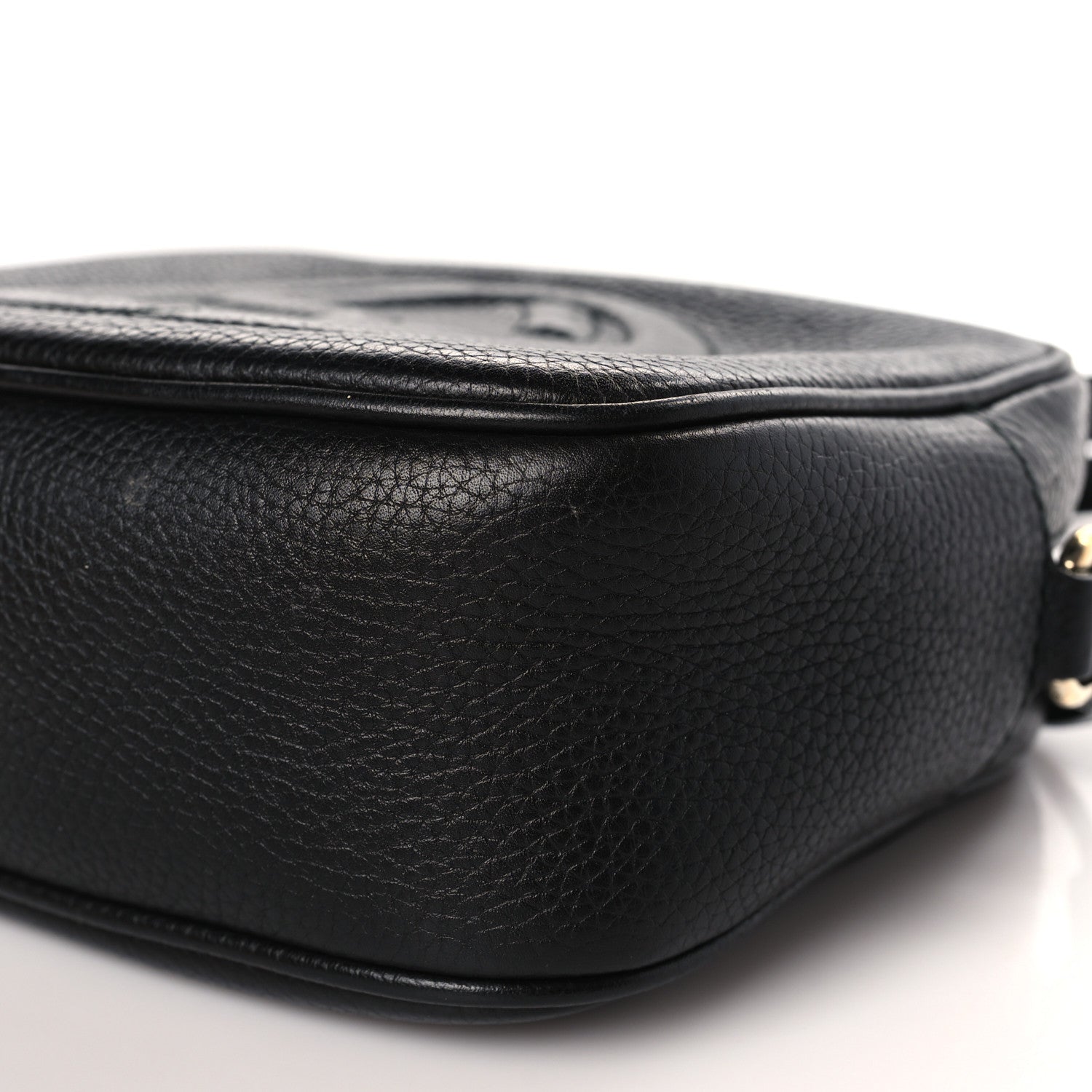 Gucci Pebbled Calfskin Small Soho Disco Bag Black 9 of 9