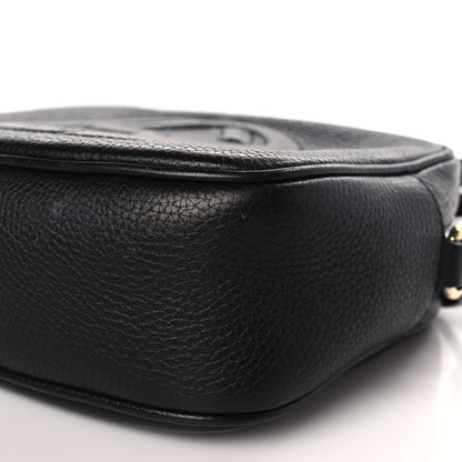 Gucci Pebbled Calfskin Small Soho Disco Bag Black 9 of 9