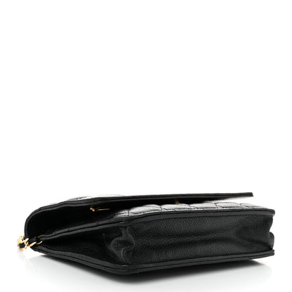 Chanel Caviar Quilted Wallet on Chain WOC Black 4 of 15
