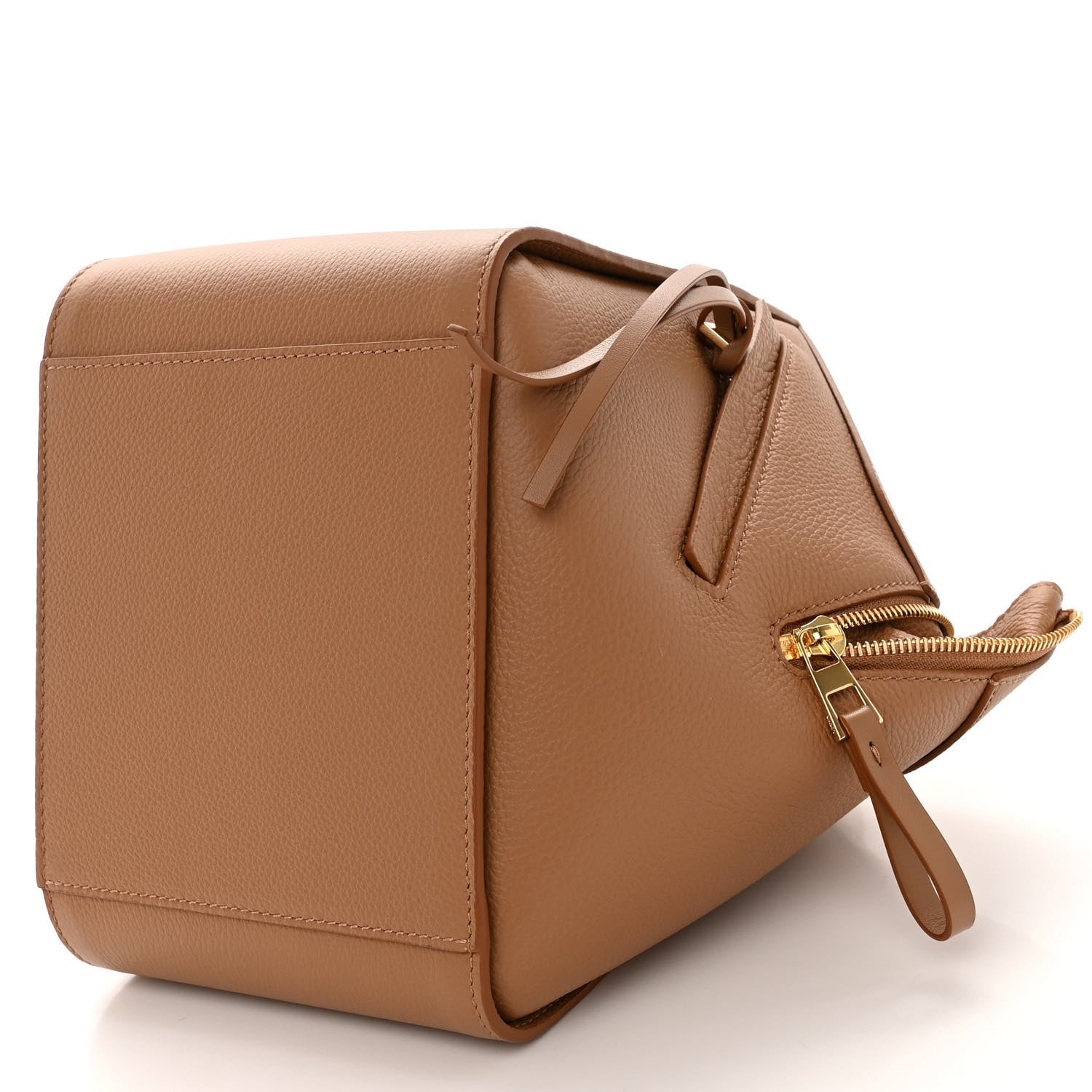 Loewe Soft Grained Calfskin Compact Hammock Shoulder Bag Toffee 10 of 10