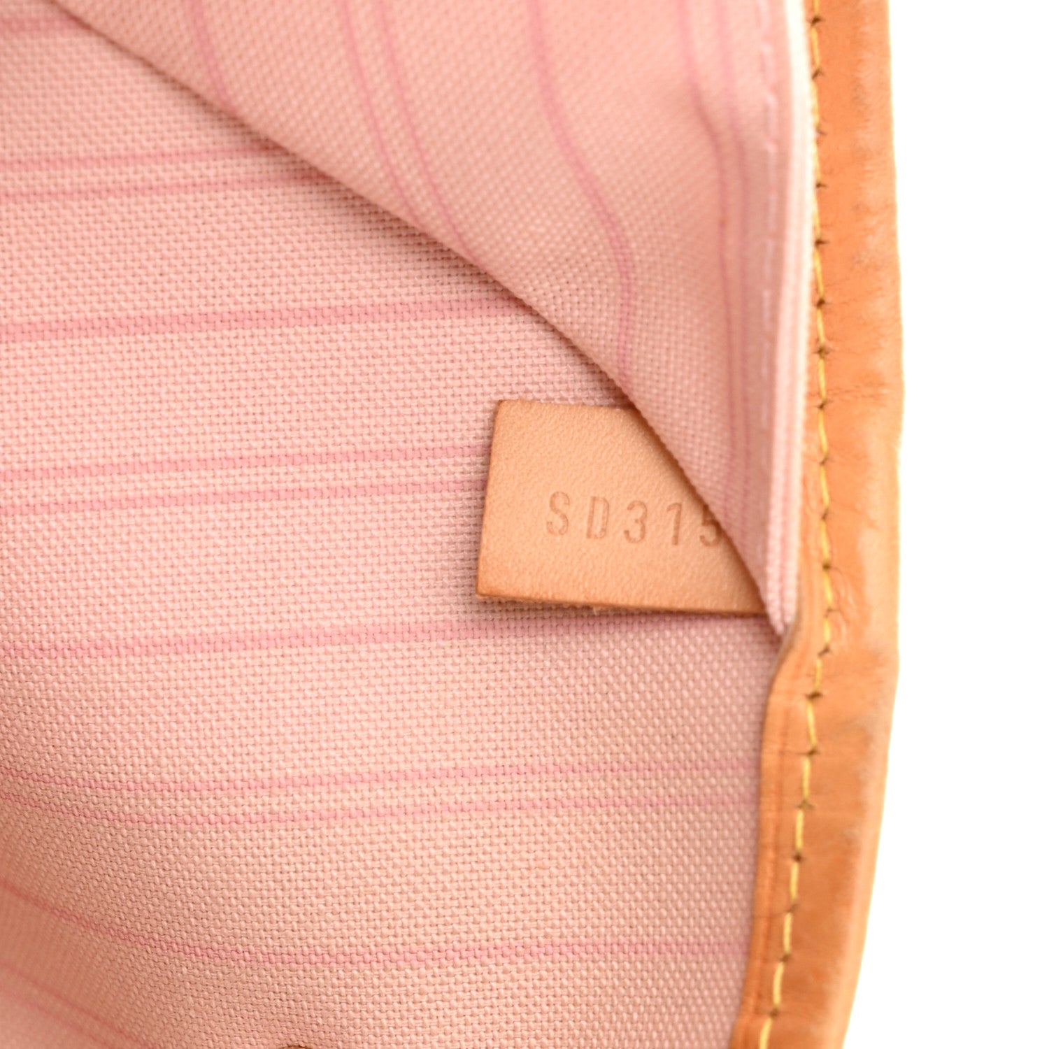 Louis Vuitton Damier Azur Neo Neverfull GM Rose Ballerine 7 of 10