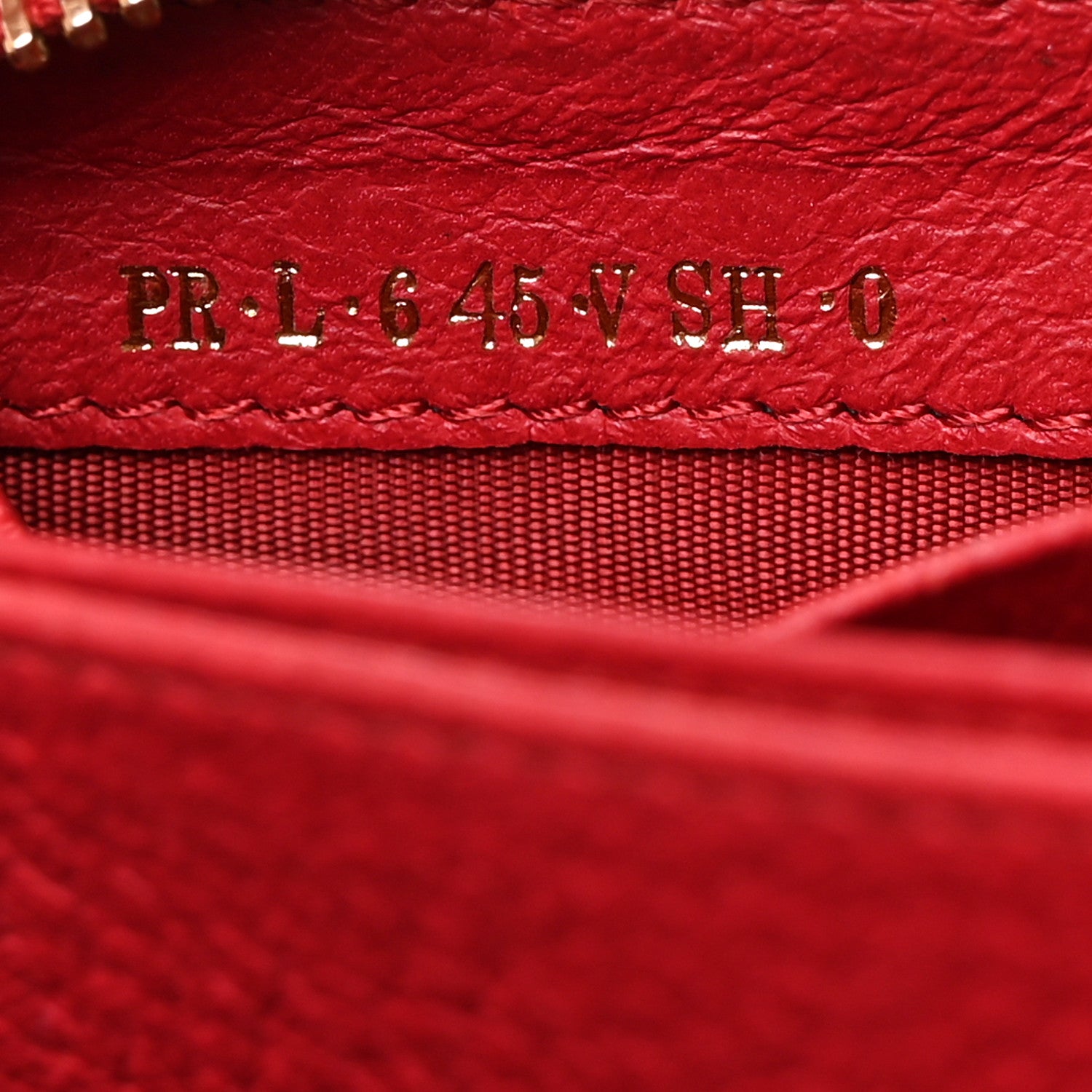 Valentino Garavani Pebbled Calfskin Rockstud Zip Around Wallet Rosso Valentino 8 of 10