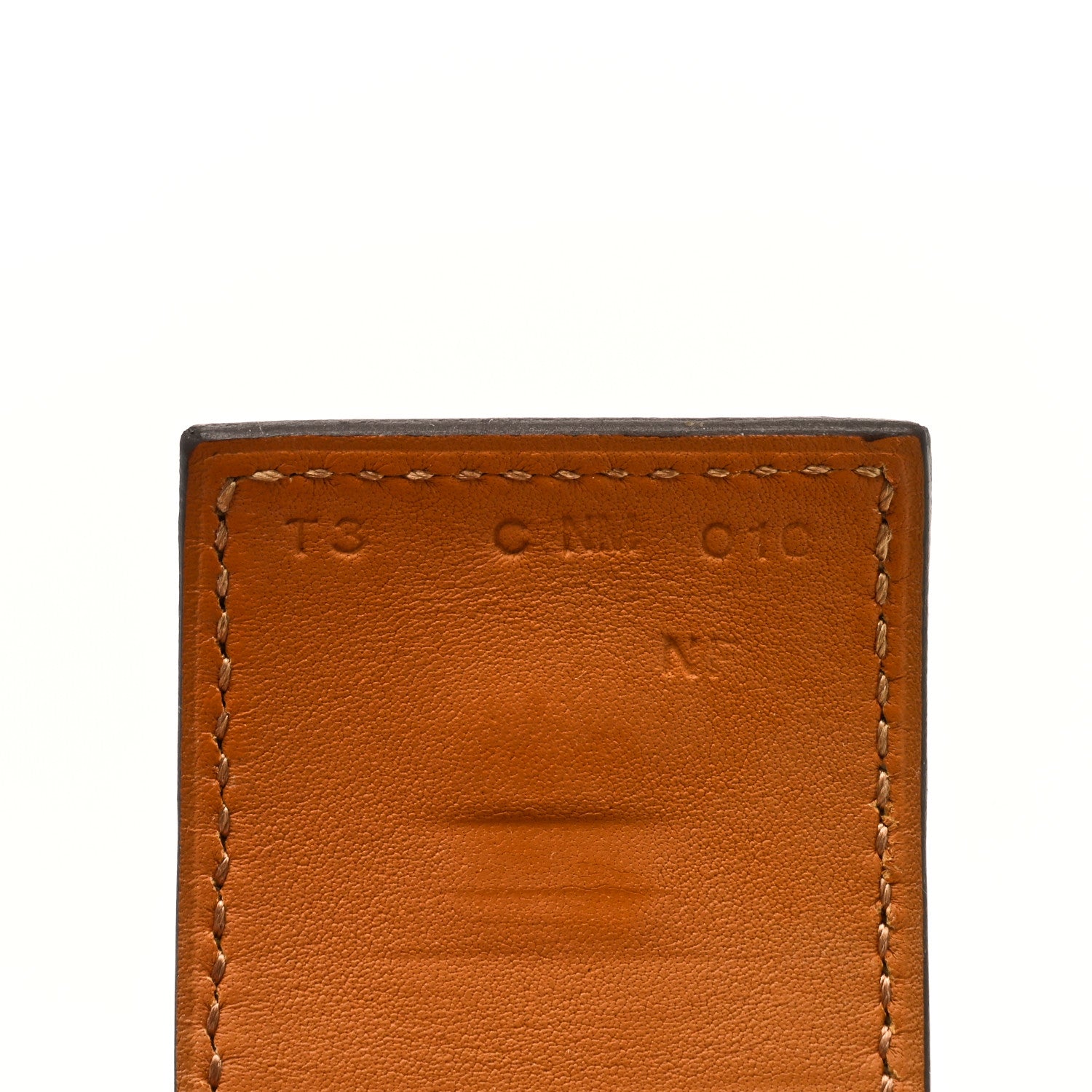 Hermes Epsom Collier de Chien CDC Bracelet T3 Etoupe 5 of 6