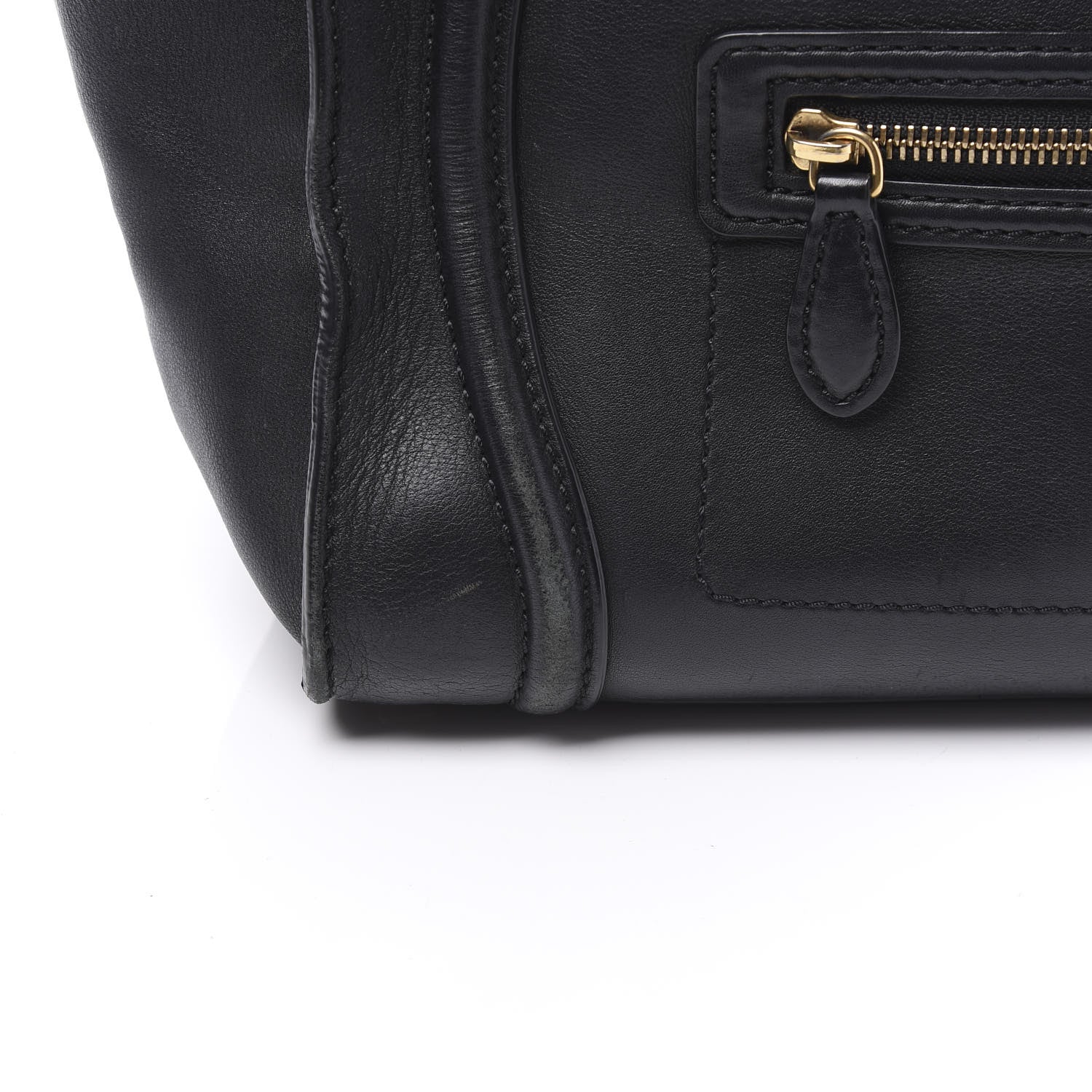 Celine Smooth Calfskin Mini Luggage Black 12 of 12