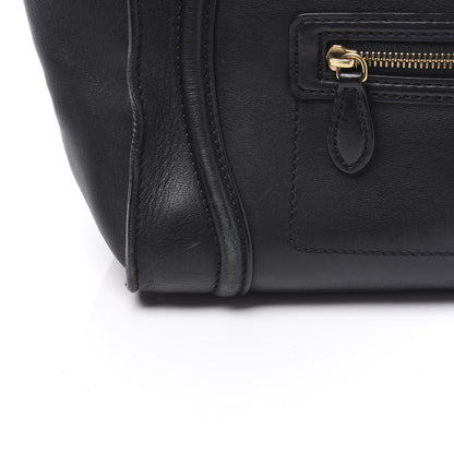 Celine Smooth Calfskin Mini Luggage Black 12 of 12