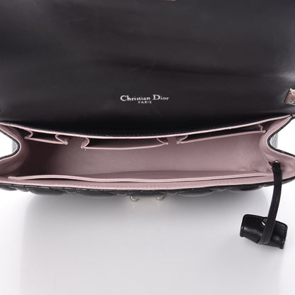 Christian Dior Lambskin Cannage Medium Miss Dior Flap Black 5 of 13