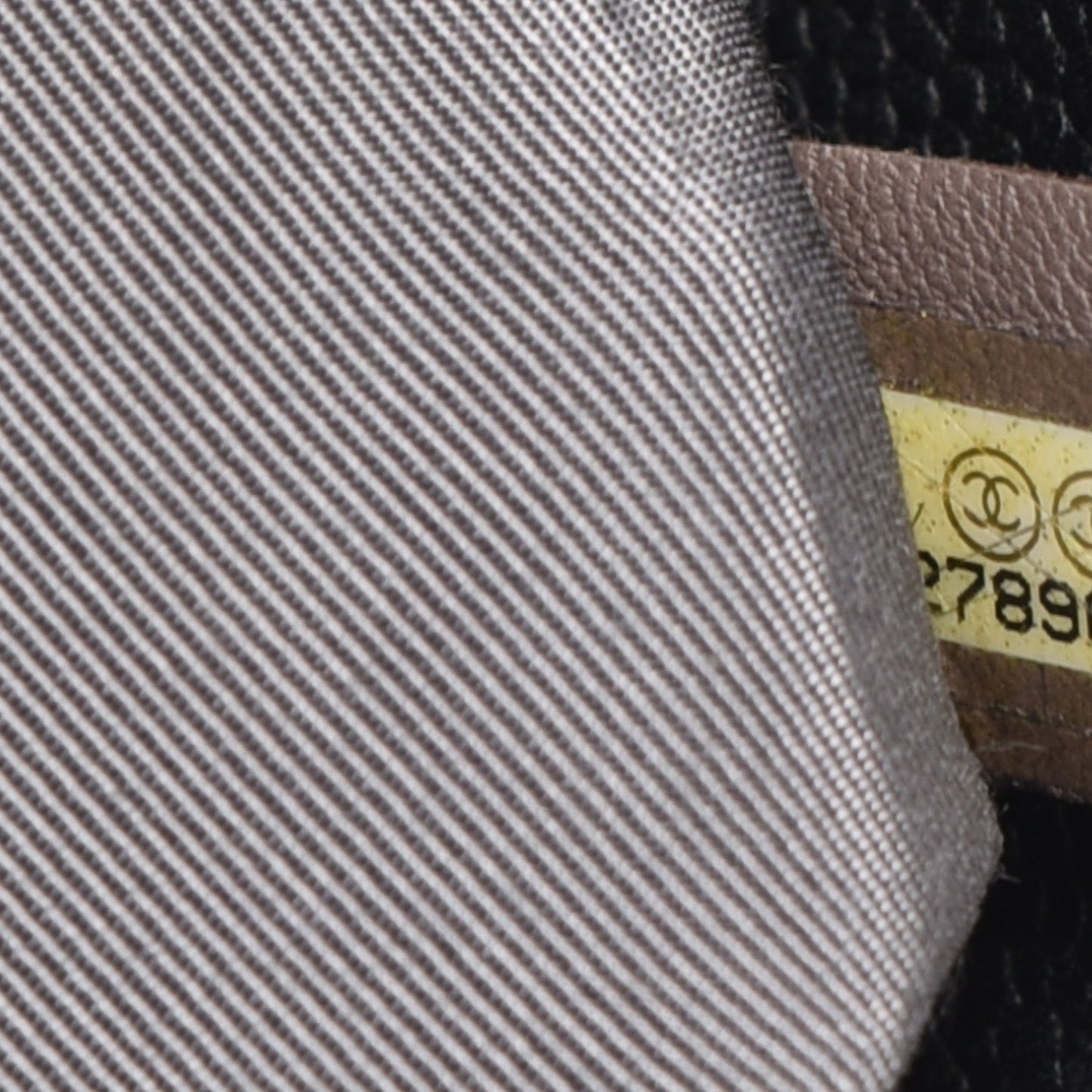 Soft Caviar Quilted CC Timeless Tote Black