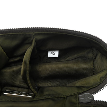 Prada Tessuto Nylon Pouch Army 8 of 8