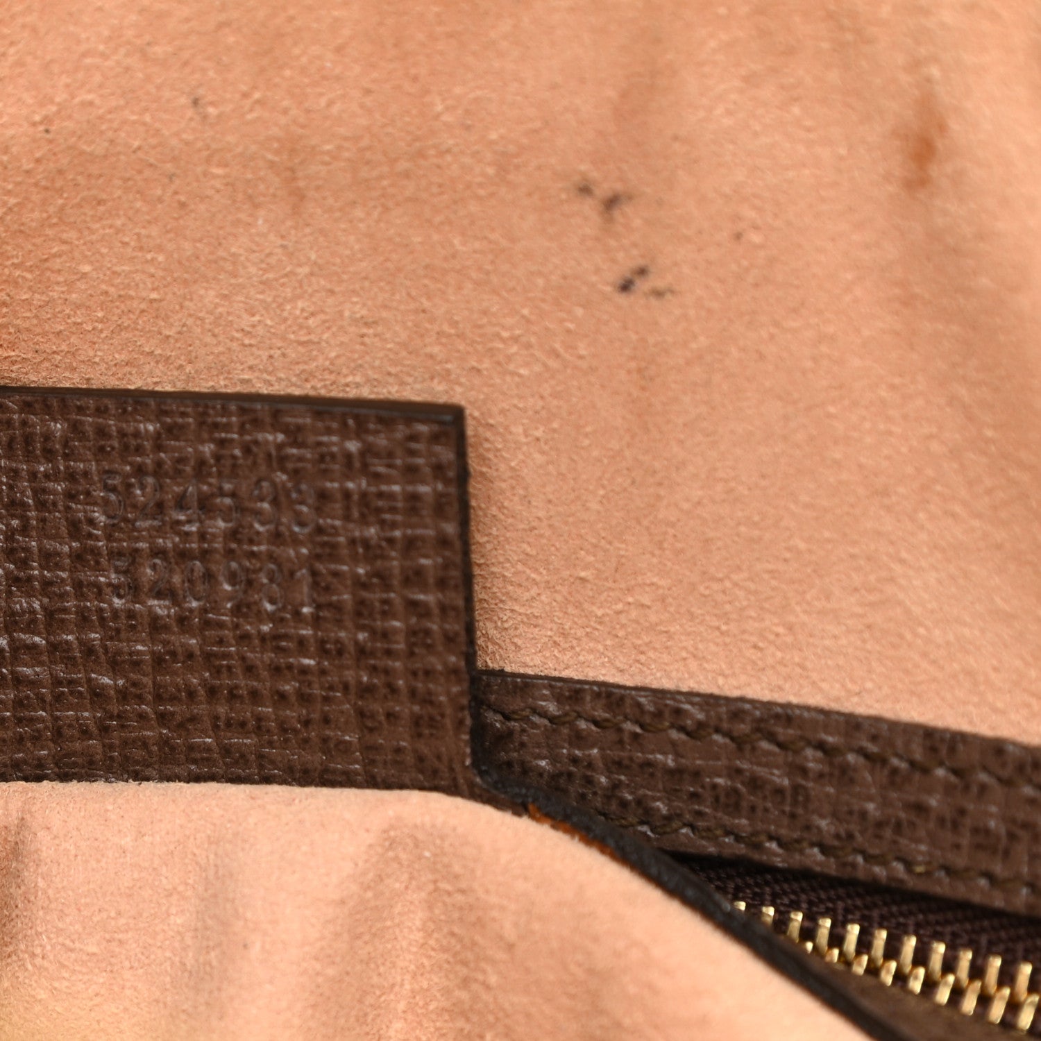 Gucci GG Supreme Monogram Web Medium Ophidia Top Handle Dome Bag Brown 7 of 10