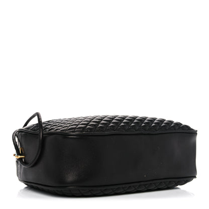 Saint Laurent Lambskin Quilted Victoire Camera Bag Black 4 of 11