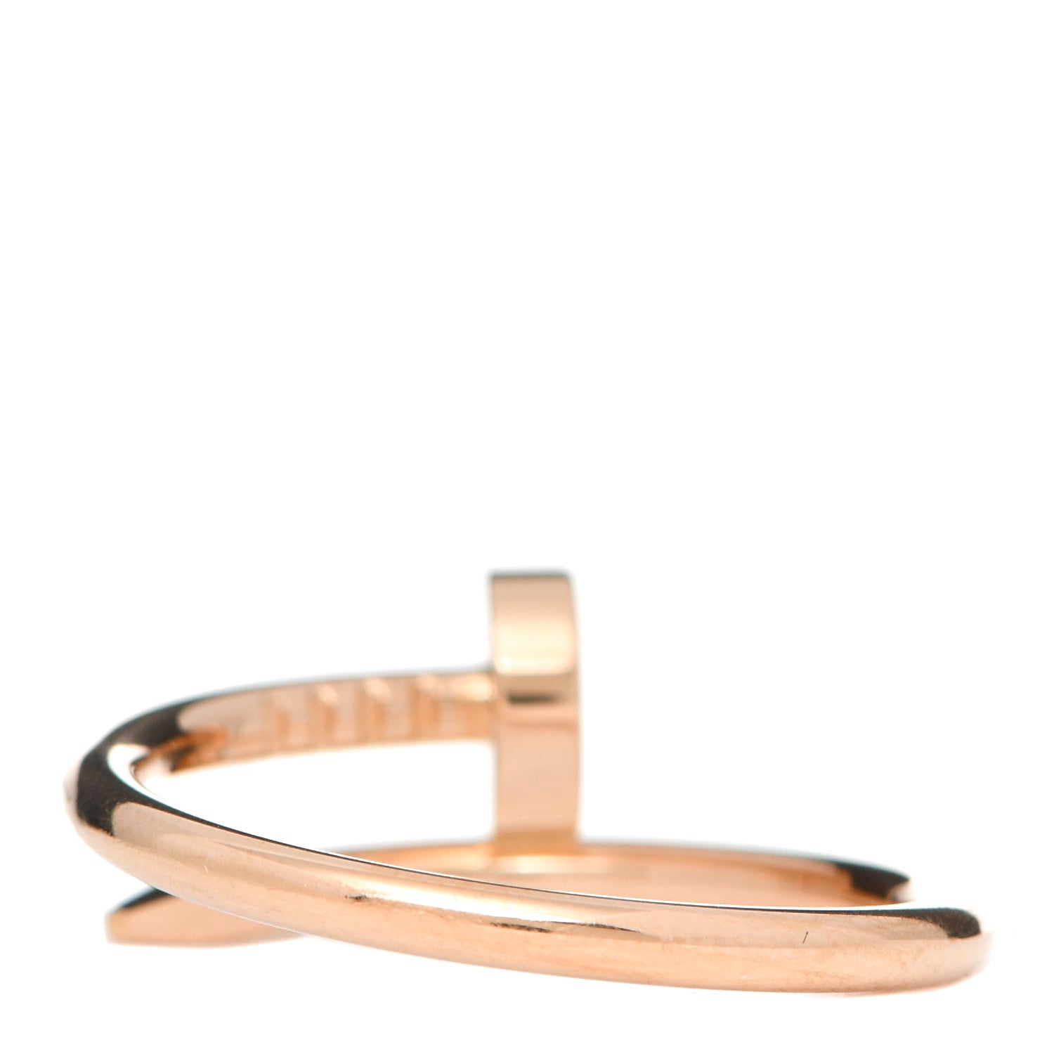Cartier 18K Pink Gold Small Juste Un Clou Ring 50 5.25 3 of 5