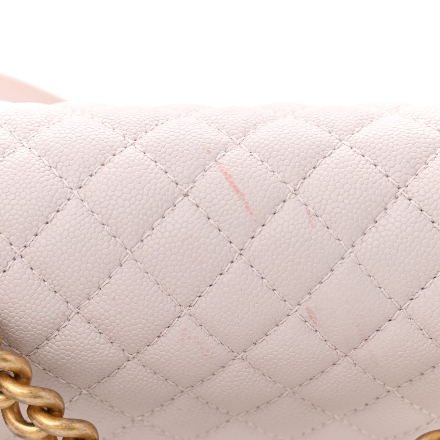Caviar Quilted Chain Around Medium Boy Flap Light Purple