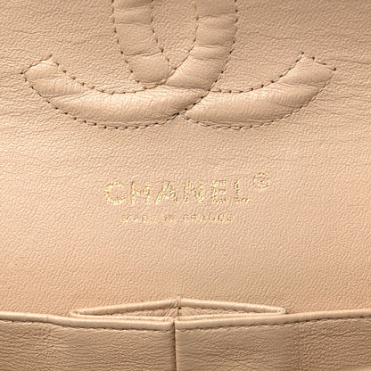 Chanel Caviar Quilted Medium Double Flap Beige 5 of 15