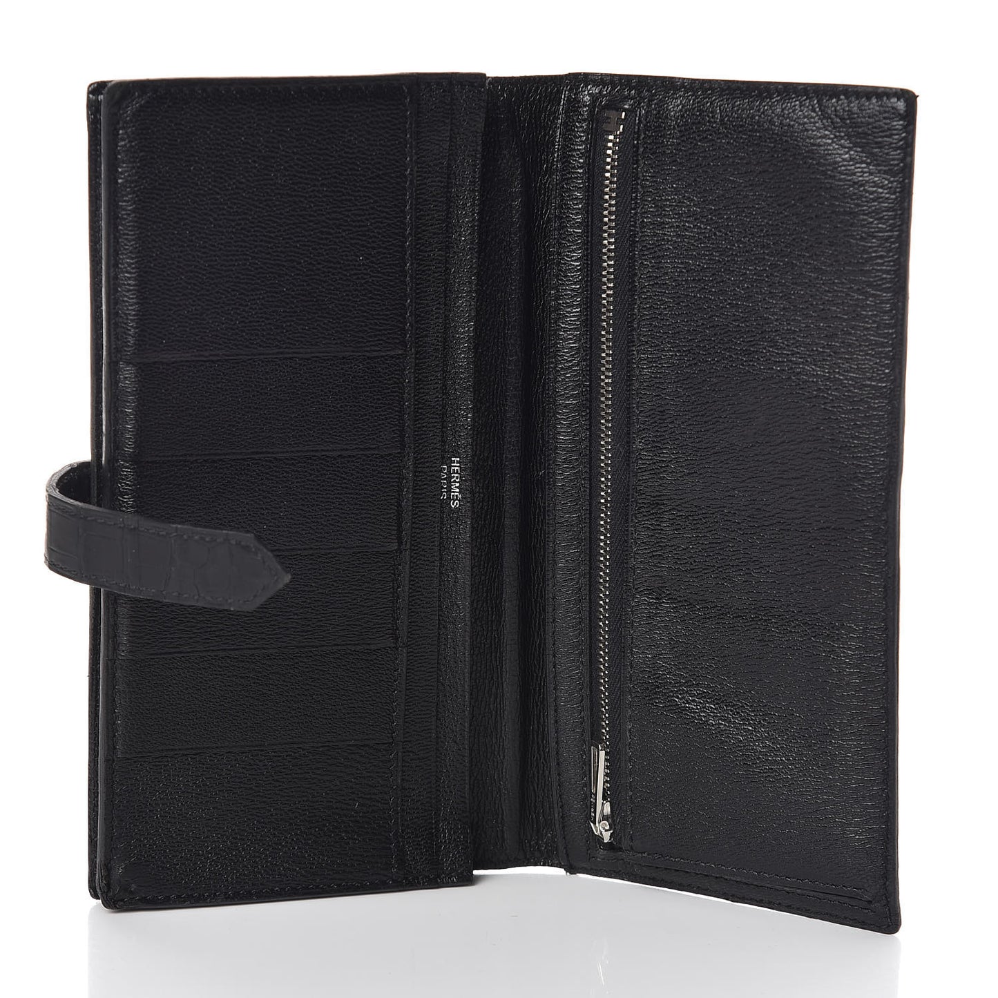 Matte Alligator Bearn Wallet Black