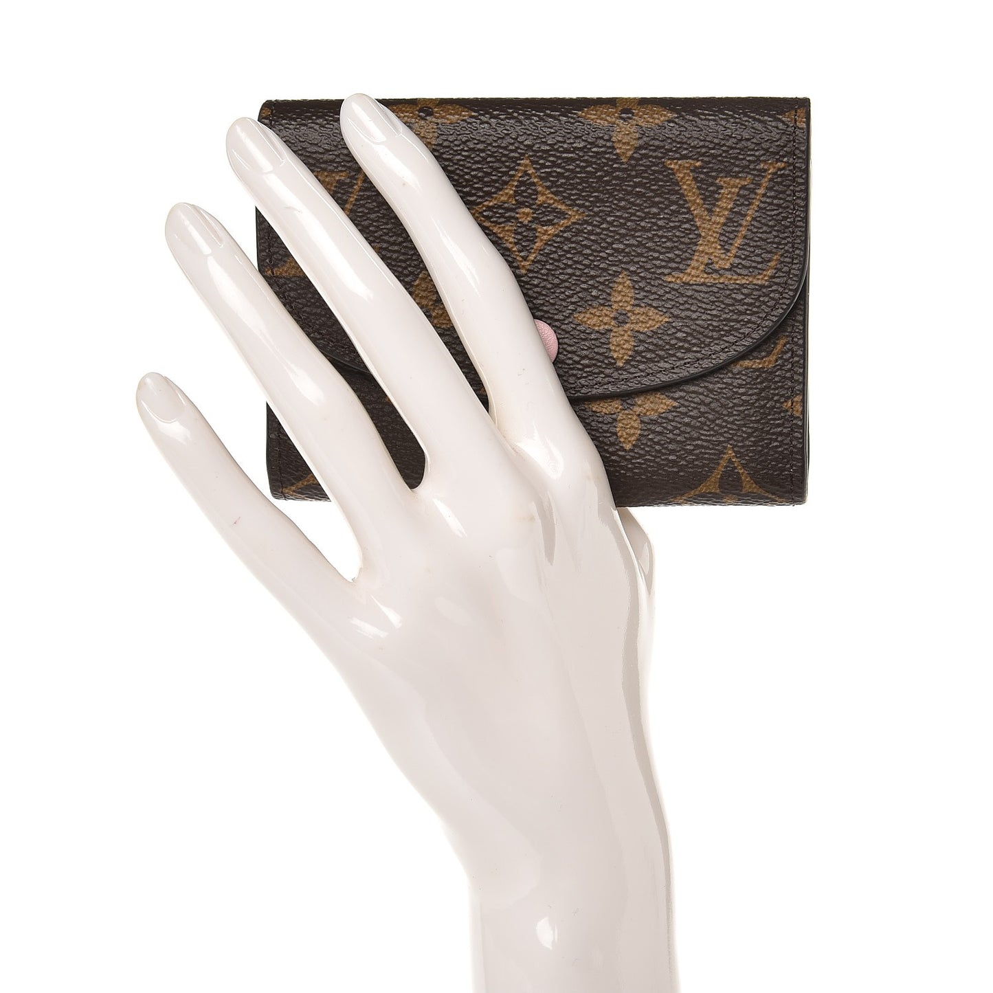 Monogram Rosalie Coin Purse Rose Ballerine