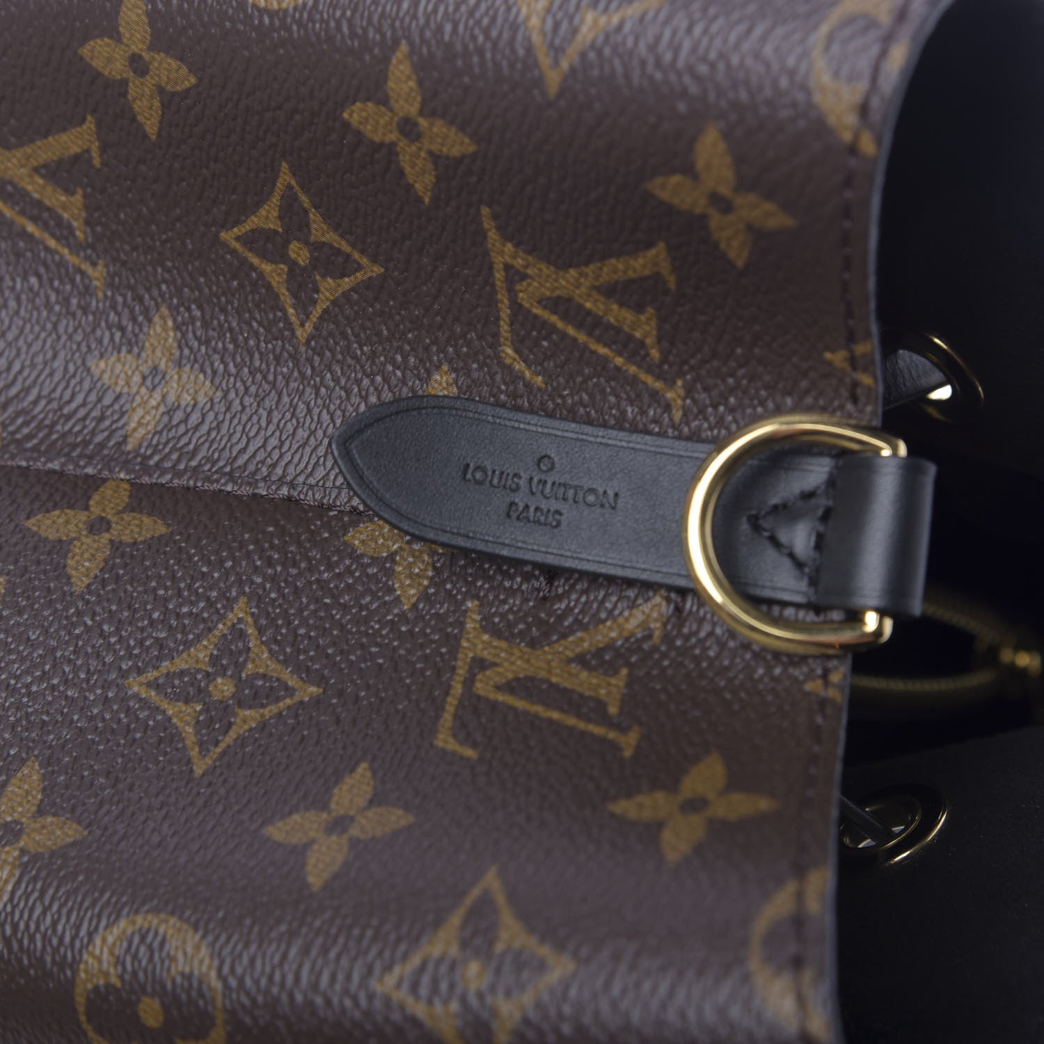 Louis Vuitton Monogram Neonoe MM Black 9 of 10