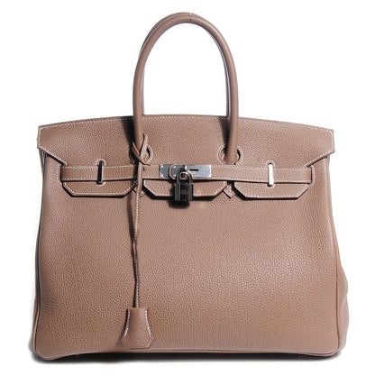 Hermes Togo Birkin 35 Etoupe 1 of 27