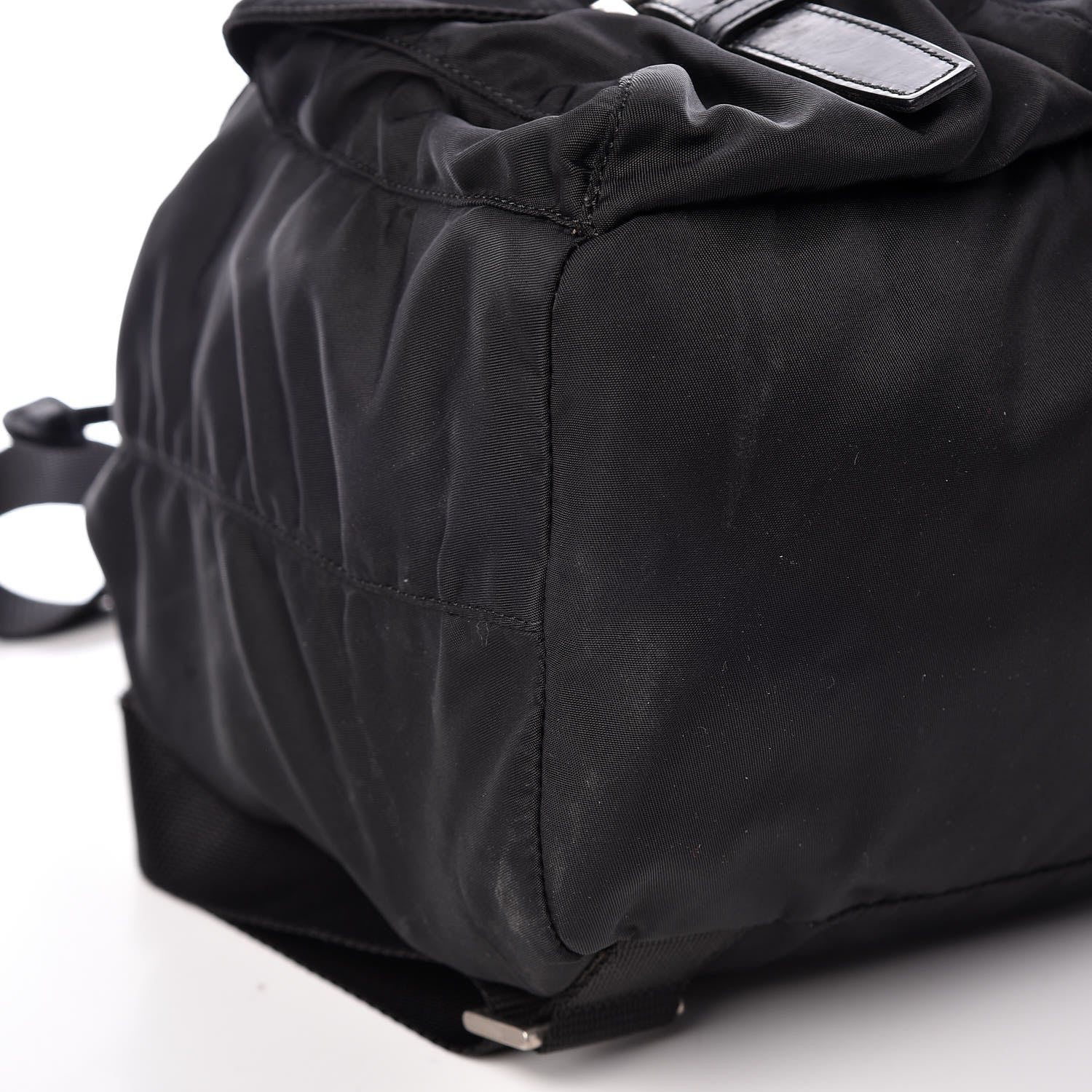 Prada Nylon Vela Medium Backpack Black 16 of 18