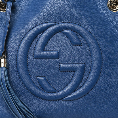Gucci Cellarius Calfskin Medium Soho Chain Shoulder Bag Caspian 9 of 11