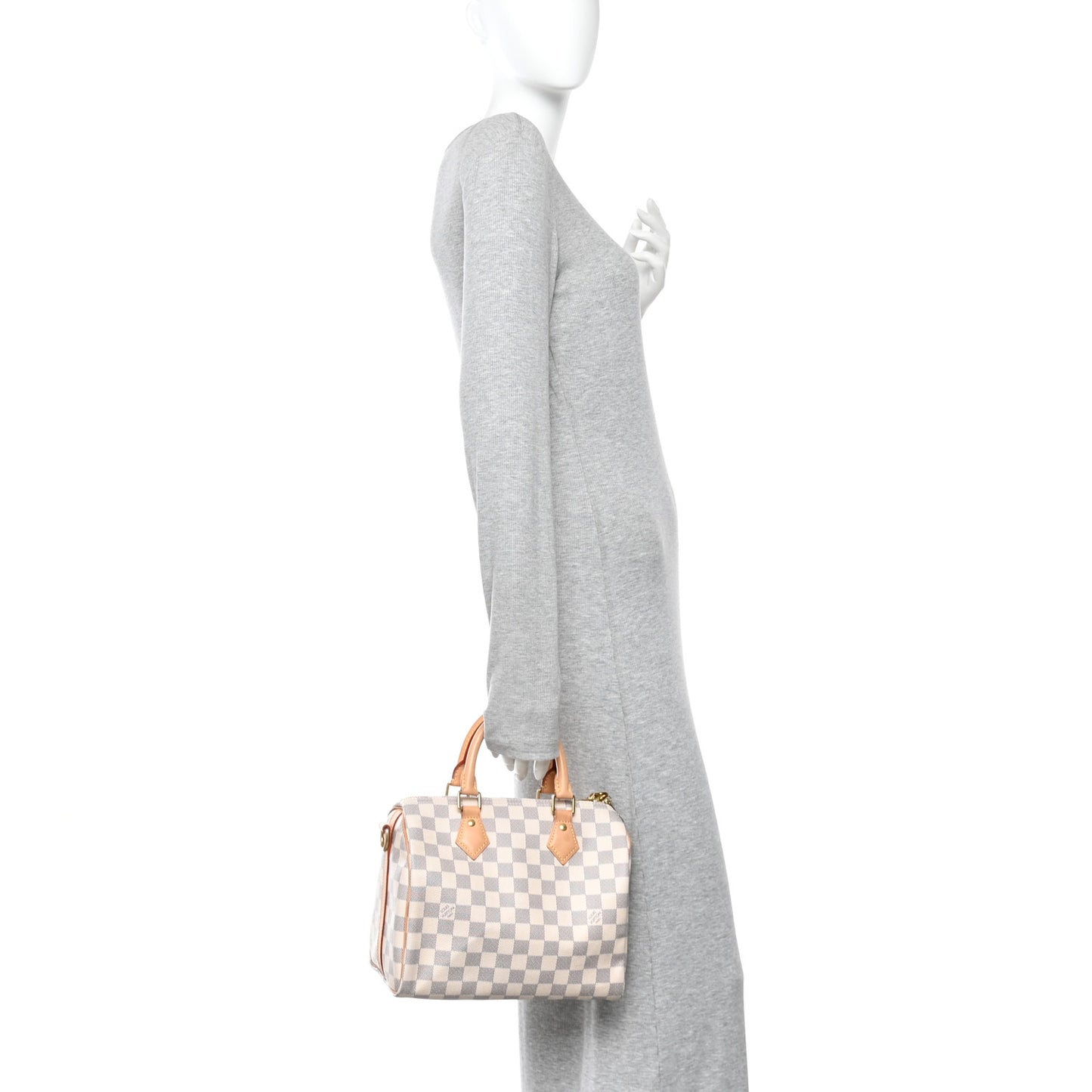 Damier Azur Speedy Bandouliere 25
