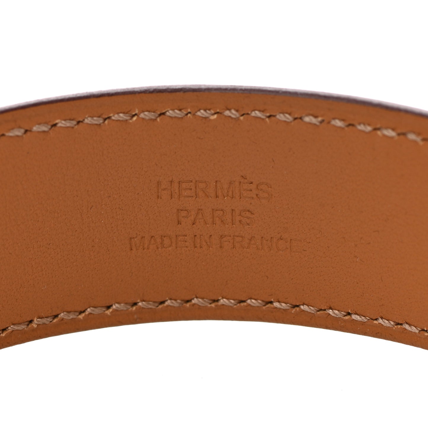 Madame Calfskin Collier de Chien 24 Bracelet T2 Gold