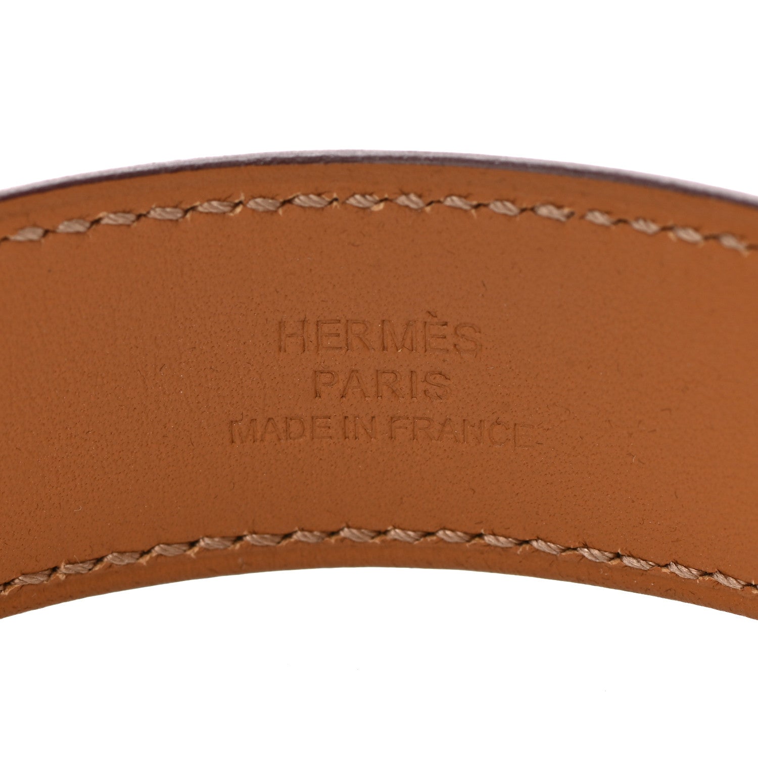 Hermes Madame Calfskin Collier de Chien 24 Bracelet T2 Gold 4 of 7