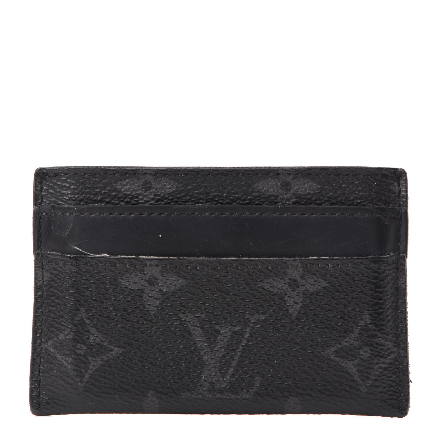 Louis Vuitton Monogram Eclipse Porte-Cartes Double Card Holder 1 of 7