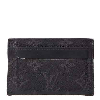 Louis Vuitton Monogram Eclipse Porte-Cartes Double Card Holder 1 of 7