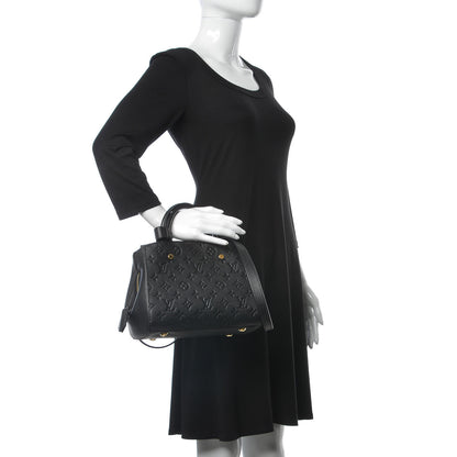 Louis Vuitton Empreinte Montaigne BB Black 3 of 9
