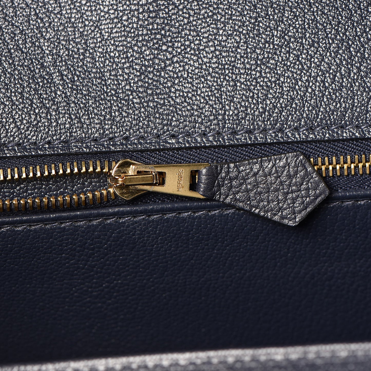 Togo Birkin 35 Bleu Nuit
