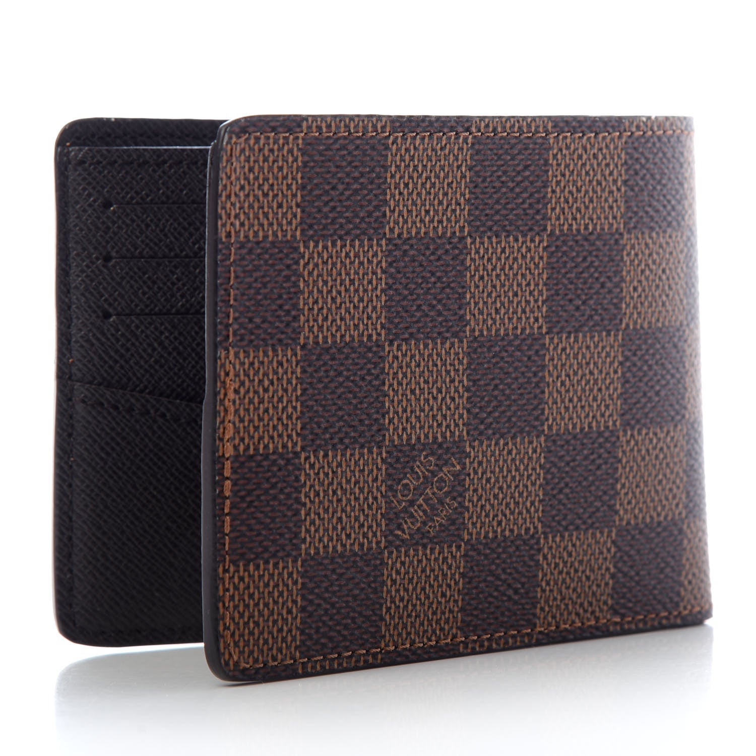 Louis Vuitton Damier Ebene Slender Wallet 3 of 6