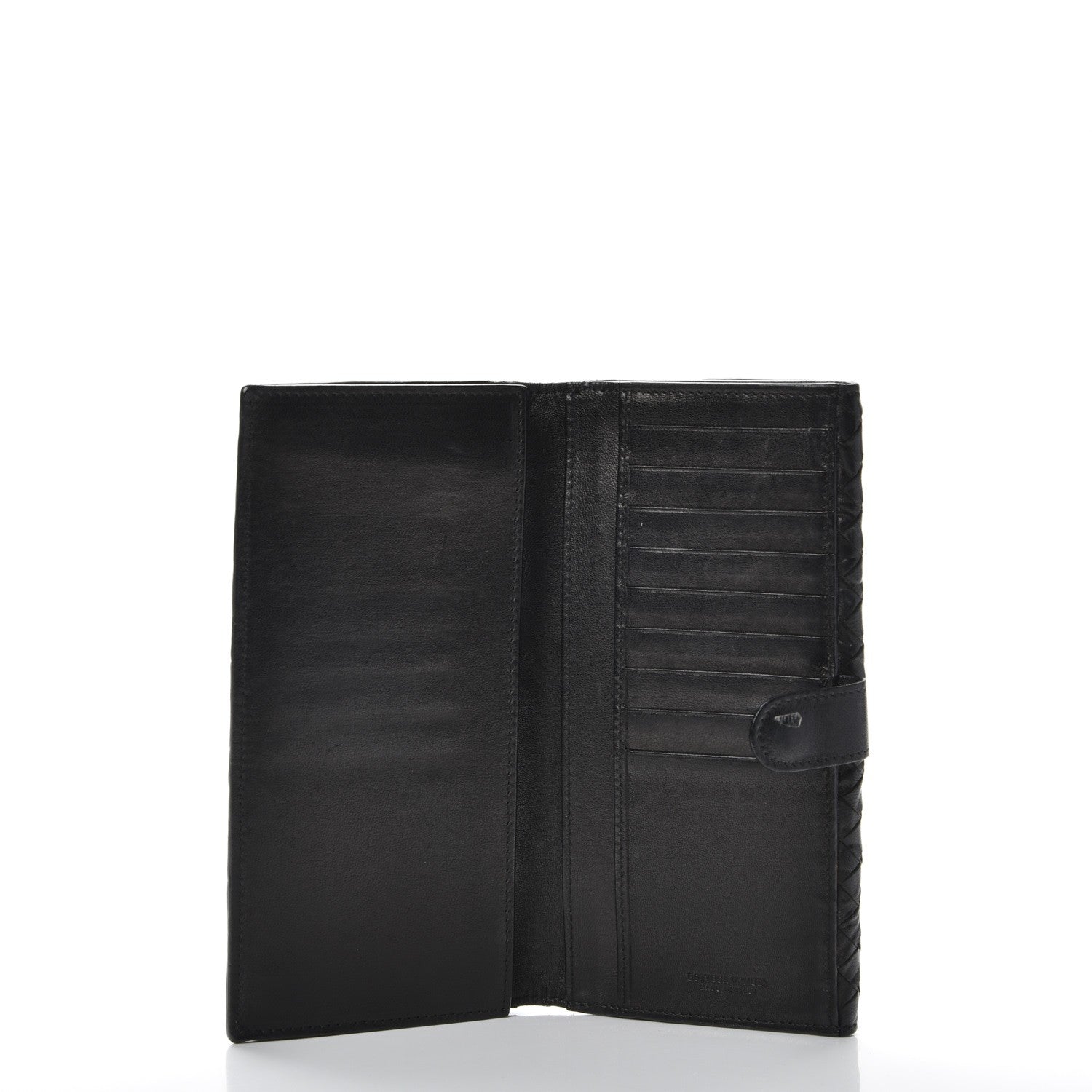 Bottega Veneta Nappa Intrecciato Embossed Continental Wallet Nero Black 5 of 12