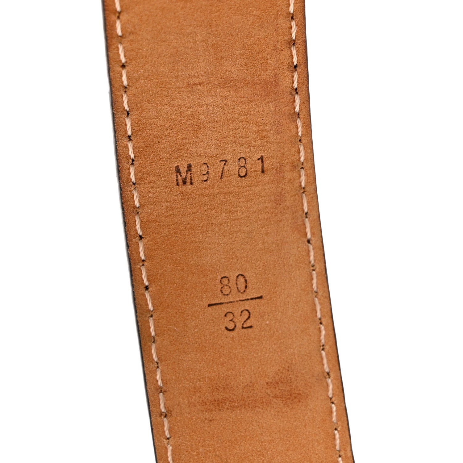 Louis Vuitton Mini Monogram 25mm LV Initiales Belt 80 32 3 of 7