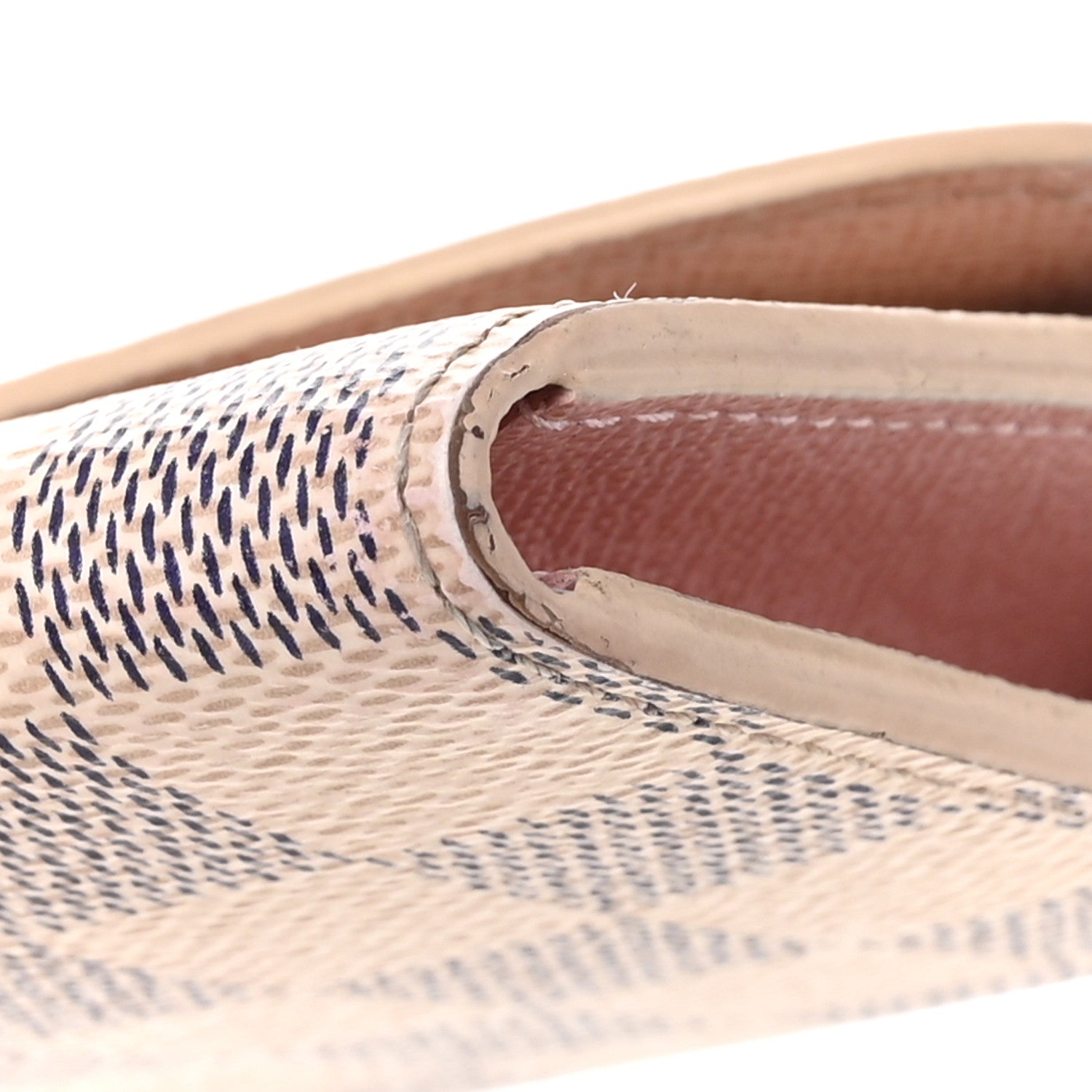 Louis Vuitton Damier Azur Emilie Wallet Rose Ballerine 9 of 9
