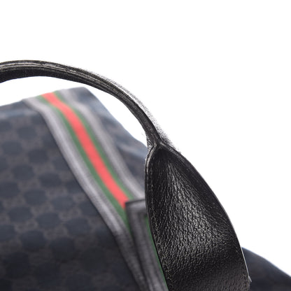 Gucci GG Monogram Web Handle Vertical Tote Bag Black 17 of 17