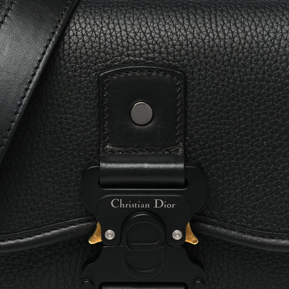Christian Dior Grained Calfskin Mini Gallop Bag With Strap Black 8 of 10