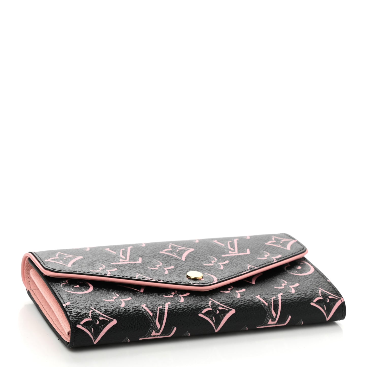 Monogram Fall For You Sarah Wallet Black