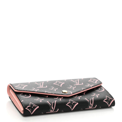 Louis Vuitton Monogram Fall For You Sarah Wallet Black 4 of 6