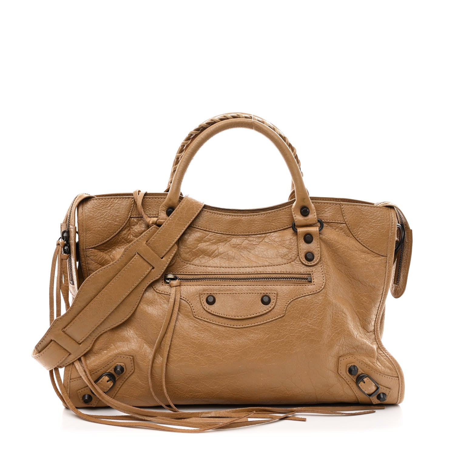 Balenciaga Agneau Classic Hardware City Beige Nougatine 1 of 11