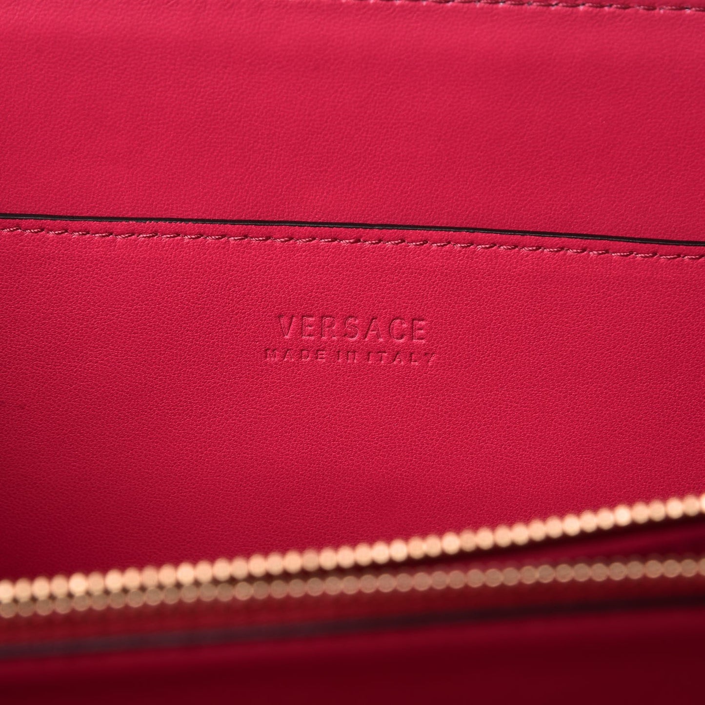 Calfskin Medium DV One Satchel Pink Red