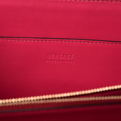 Versace Calfskin Medium DV One Satchel Pink Red 7 of 7