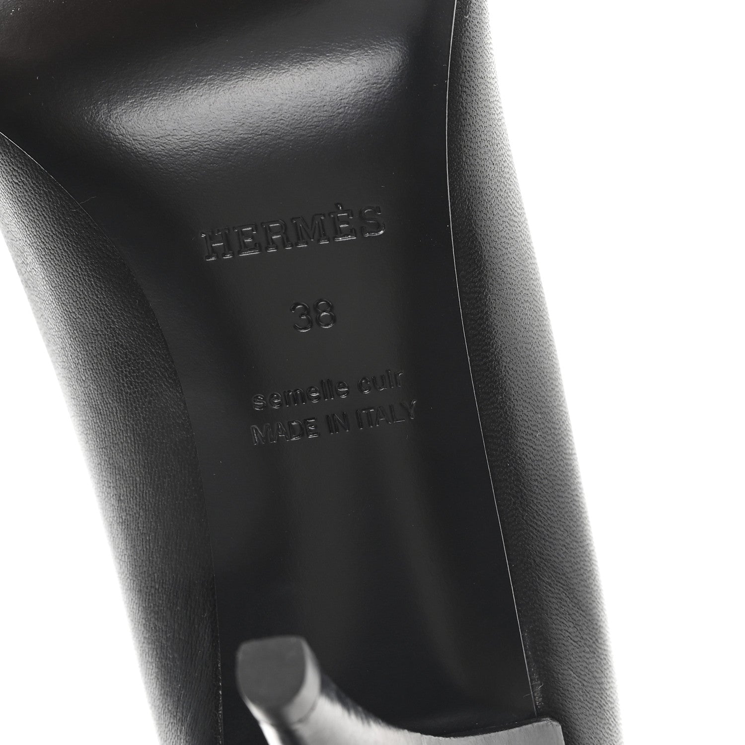 Hermes Nappa Majeste 60 Pumps 38 Black 7 of 10