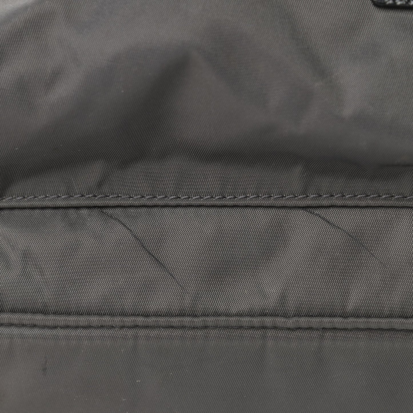 Nylon Family Patch Backpack Grey