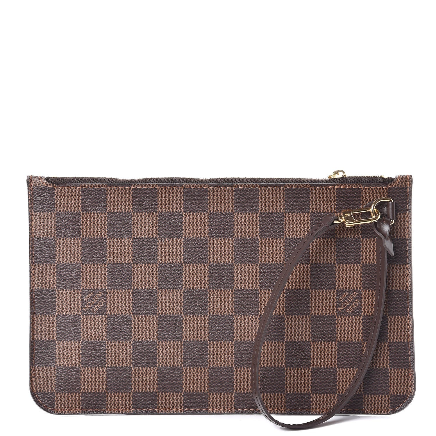 Louis Vuitton Damier Ebene Neverfull MM GM Pochette 4 of 7