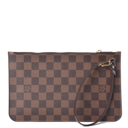 Louis Vuitton Damier Ebene Neverfull MM GM Pochette 4 of 7