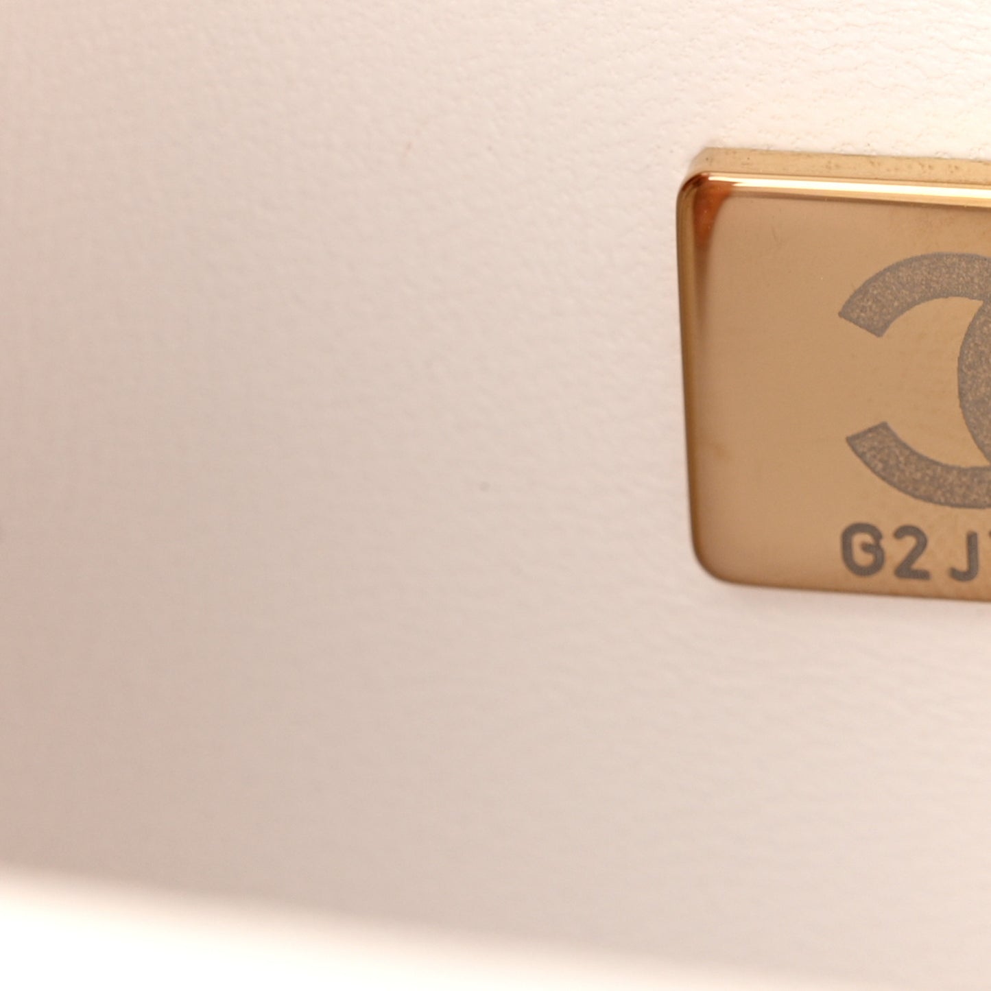 Caviar Quilted Mini Sweetheart Rectangular Flap White